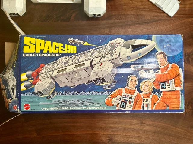 Vintage 1976 Mattel Space: 1999 Eagle 1 Toy Spacecraft Spaceship in Original Box