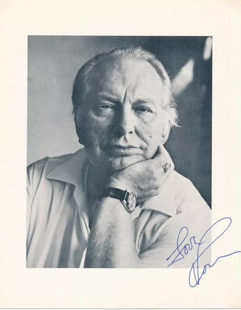 RON L HUBBARD 10 x 8 Inch Autographed Photo - High Quality Copy Of Original