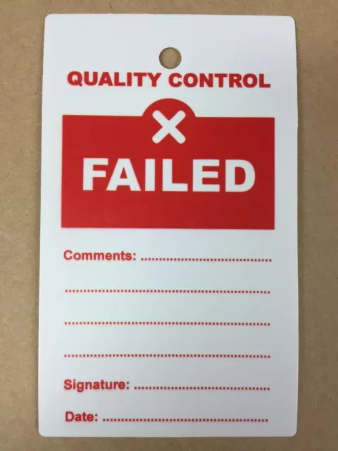 Quality Control QC Passed Labels (Stickers) 15mm diameter