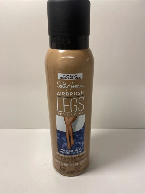 Aerógrafo Sally Hansen piernas, maquillaje para piernas, brillo beige 4,4 oz
