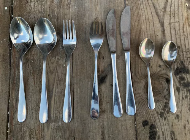 Vintage Oneida Cutlery Set Stainless Steel