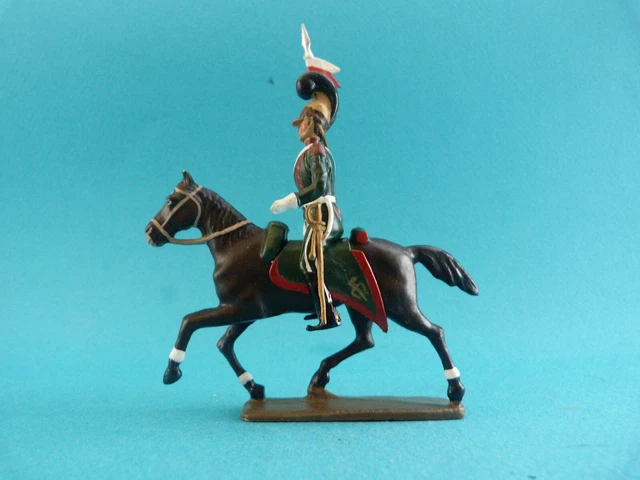 TROPHY MINIATURES - Soldat de plomb - Cavalier lancier de la