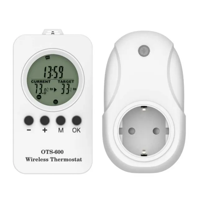 KZQ Prise Thermostat, Regulateur de Temperature, Chauffage