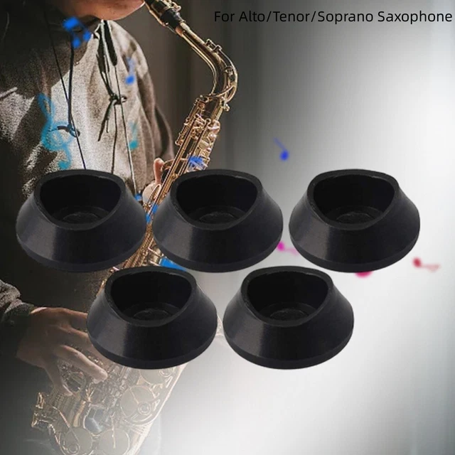 2X Coussin Coussin ÉPargnant Du Repos de Pouce Saxophone En Caoutchouc 2X Coussin Coussin ÉPargnant Du Repos de Pouce Saxophone En Caoutchouc
