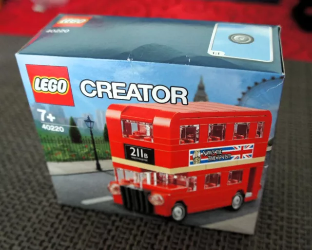 LEGO 40220 Creator London Bus - BRAND NEW SEALED - Limited Edition Mini