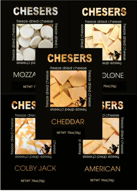 Chesers Freeze Dried Cheese 10ct