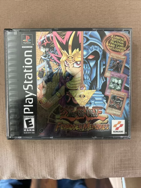 Yu-Gi-Oh Forbidden Memories Premium Edition (Sony PlayStation 1, 2002)