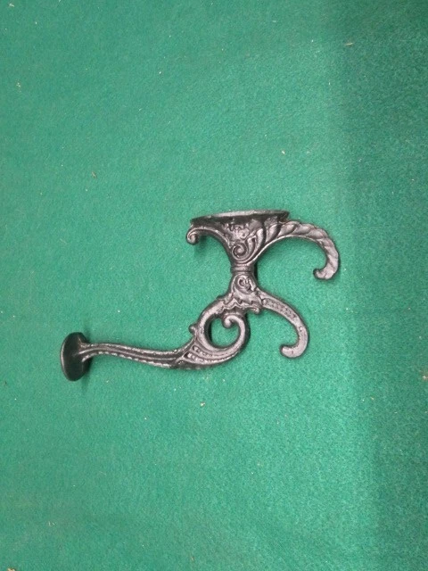 Antique Looking Cast Iron Hall Tree Hooks Set Of 6 Victorian Hall Seat Hooks 3