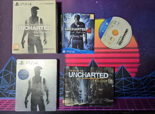 Uncharted The Nathan Drake Collection Special Edition With Steelbook (Very Rare)