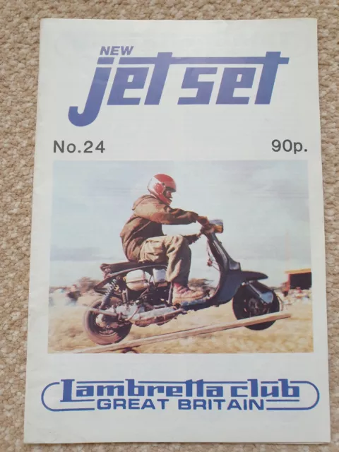 Jetset Magazine jet set lcgb lambretta gp200 sx TV li  af rayspeed