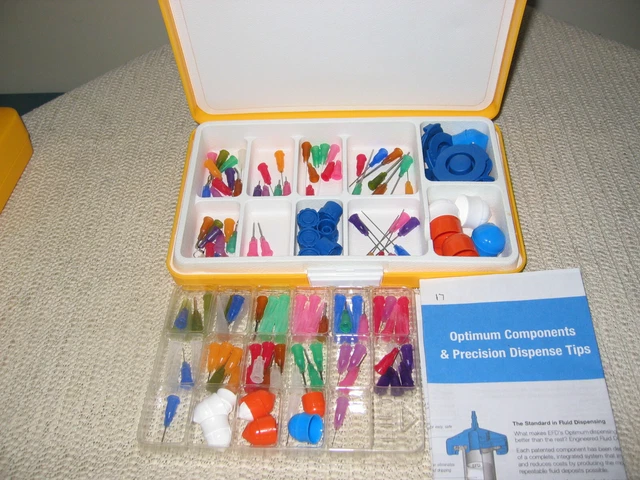 Lot #17 Nordson Precision Tips Dispensing Tips Sample Assortment