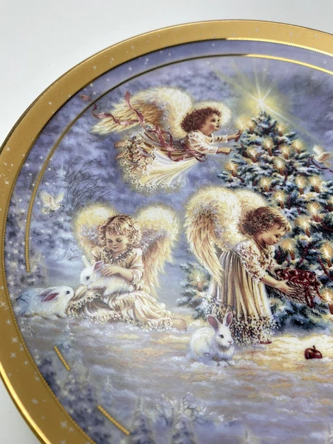 slient night gentle night collectable plate 7