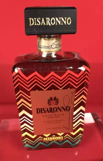 New Disaronno 2017 500 ml Missoni Limited Edition Full Not Opend Voll.