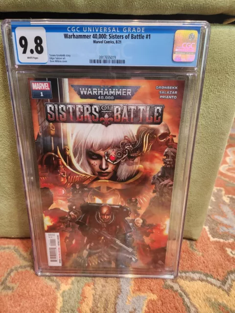 Warhammer 40,000: Sisters of Battle #1 CGC 9.8 40K Marvel 2021