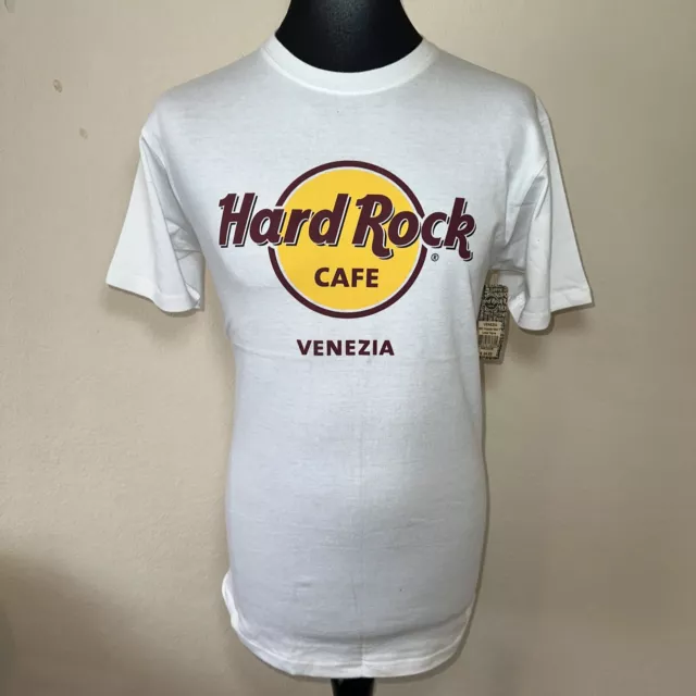 HARD ROCK CAFE Venezia Venice Italy Logo Classic White T Shirt