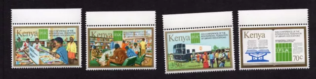 Kenya 1984 set of stamps Mi#296-299 MNH CV=6$ lot 2