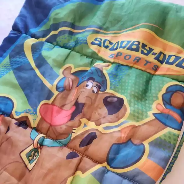 Scooby-Doo Sports Sleeping Bag KIDS 52" x 27" Hanna-Barbera
