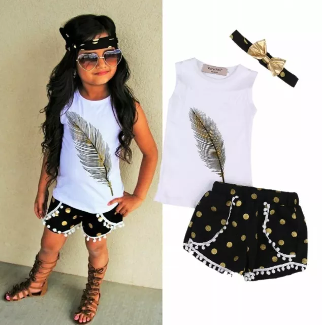 Tuta leopardata 3 pz pantaloni abiti abiti neonate set vestiti
