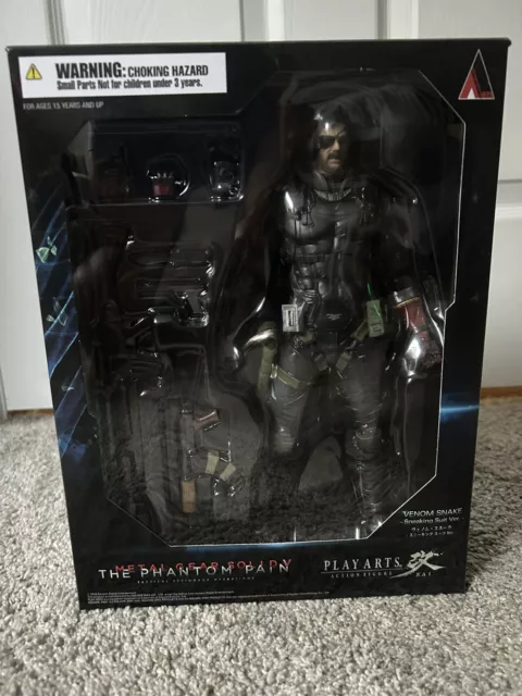 Figura Play Arts Kai Metal Gear Solid V Venom Serpiente Traje Esnudo