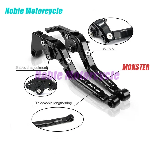 Jaybeebikerbits Brake & Clutch Lever Set – Gold Anodised, Fits Ducati 748 & 916/916SPS (Pre-1998)
