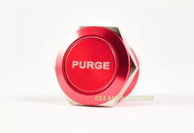 Rosso 19MM Purga NOS Billetta Momentaneo Attivazione Push Bottoni NX Nitro Boost
