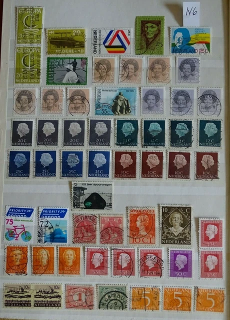 Niederlande Briefmarken Lot6