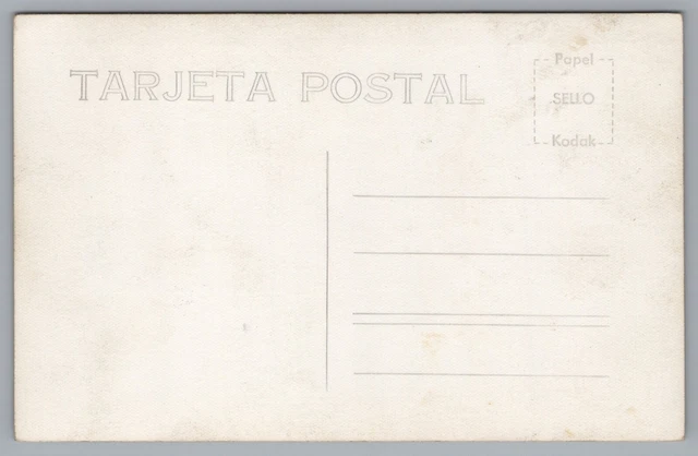 Aerial View Leon Guanajuato Mexico RPPC Real Photo Postcard 2