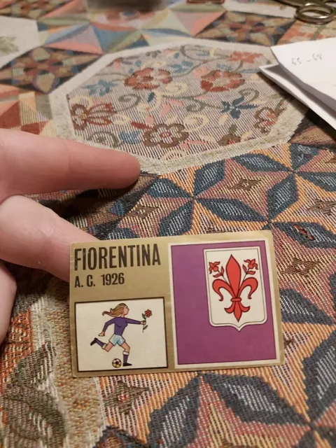 Edizione Panini Calciatori 1971/72 Scudetto Della Fiorentina