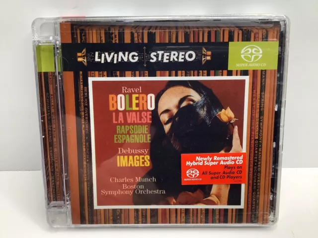 Munch/BSO - Ravel: Bolero La Valse Rapsodie Espagnole Debussy Images CD