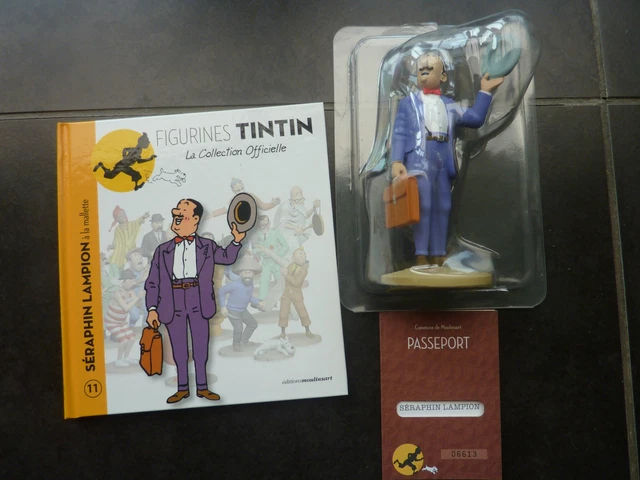 LIVRET FIGURINE TINTIN Seraphin Lampion Le Retour + Passeport N 67 EUR