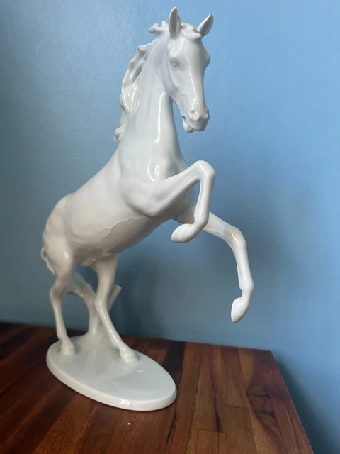 Statutt Déco n Bois Chval Marionntt 35cm Blanc