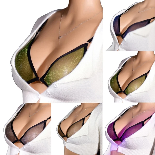 Ensemble de sous-vêtements culottes en maille sexy pour femmes montrer votre co