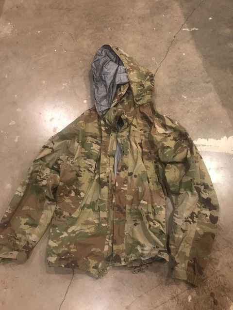 USGI ECWCS GEN III Level 6 Goretex Rain Jacket Multicam OCP Medium Regular Army