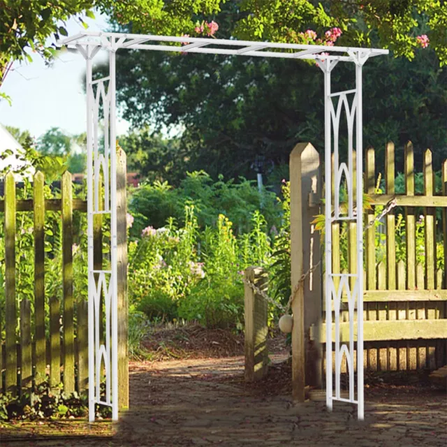 Extra Large Metal Garden Arch Wedding Arch Stand Plant Climbing Arbor Decorative