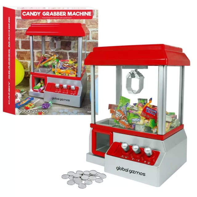 Caramelo Dulce Grabador Máquina Electrónica Niños Diversión Arcade Garra Juguete Regalo Juego Gadget