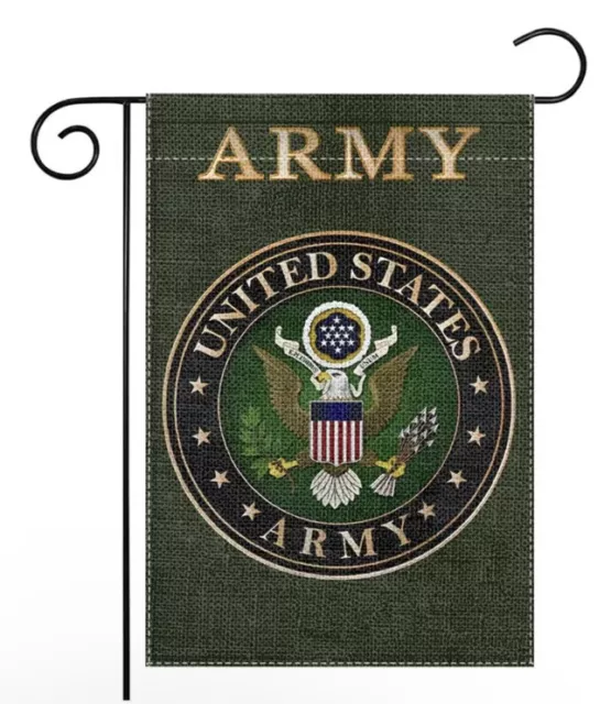 US Army Garden Flag - 12” x 18" United States Of America - Pole Not Included