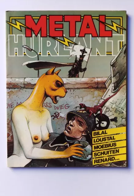 Metal Hurlant N.10 1982. Nuova Frontiera. Moebius,Bilal,Renard,Loustal,Schuiten