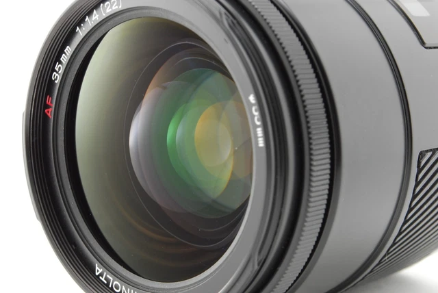 TOP MINT] MINOLTA AF 35mm f/1.4 G Late Wide Angle A mount Sony