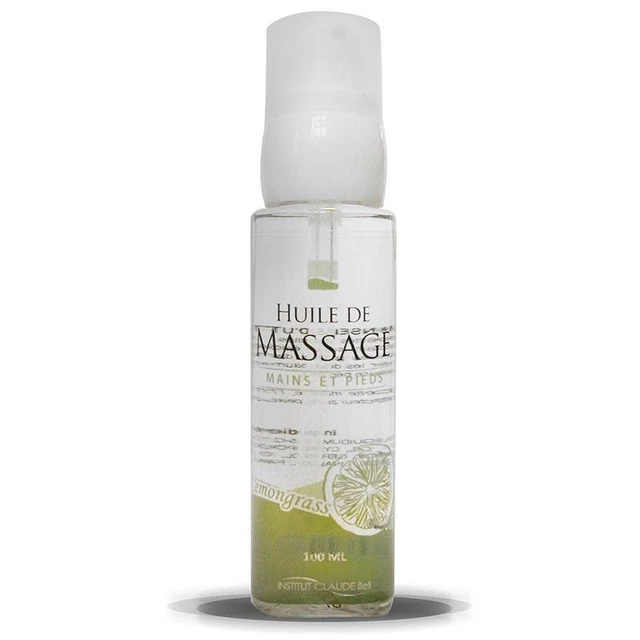 Huile de Massage aux Huiles Essentielles - Lemongras