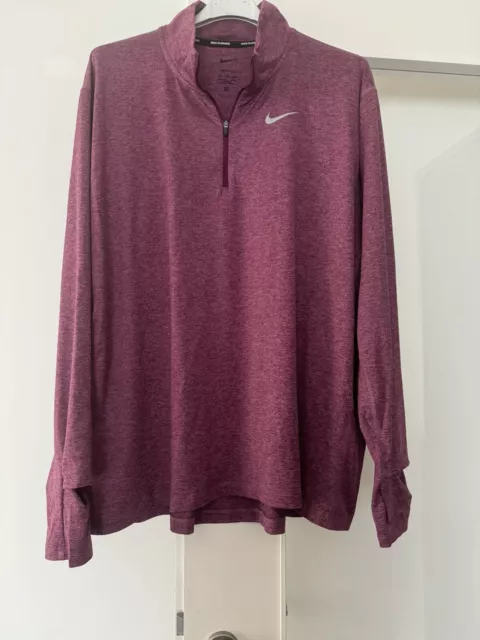 nike running dri fit herren shirt Langarm XXL