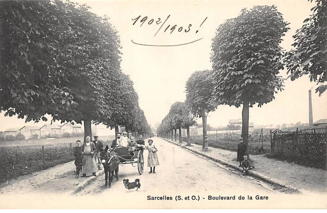 95 - SARCELLES - SAN56216 - Boulevard de la Gare