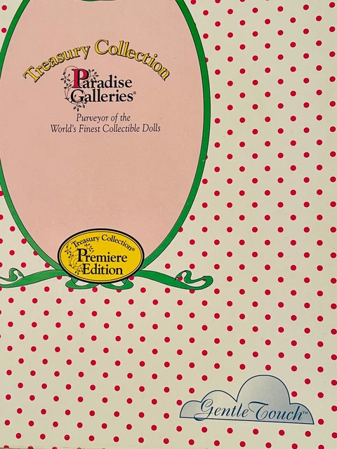 Treasury Collection Paradise Galleries Doll in Box Michelle with Baby Lamb 4