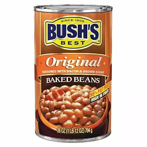BUSH'S BEST Canned Original Baked Beans 28 oz