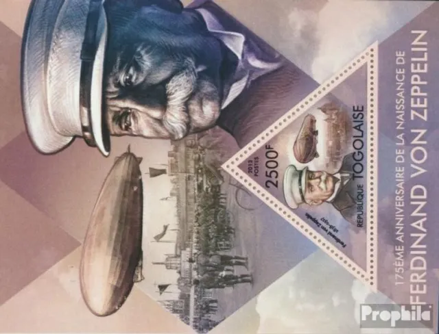 Briefmarken Togo  Mi Block 823 postfrisch Luftfahrt