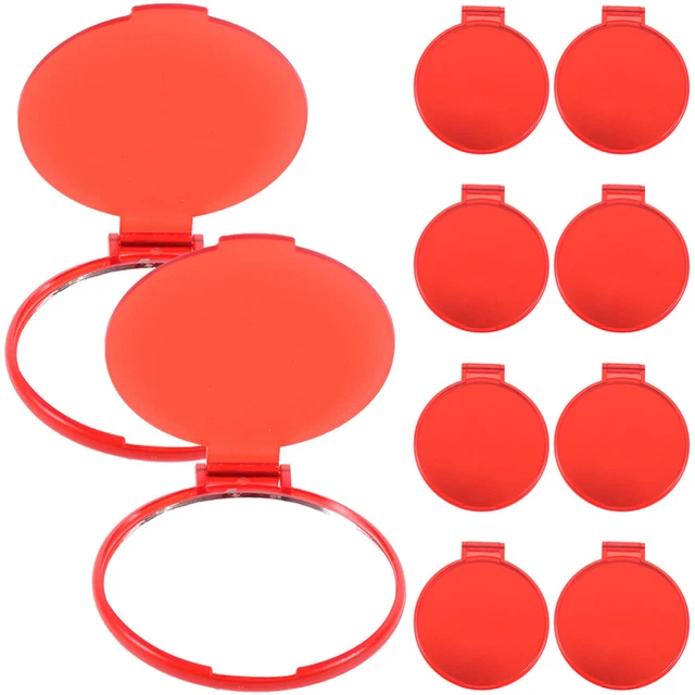 Miroirs de maquillage compacts ronds, 12 pièces, miroirs de maquillage