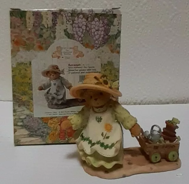 CHERISHED TEDDIES Savanah 2002 Membears Only Figurine