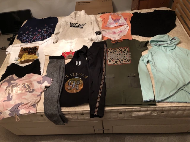 Girls Age 9-10 Clothes Bundle . River Island, M&S, NEXT, Zatki, Harry Potter.