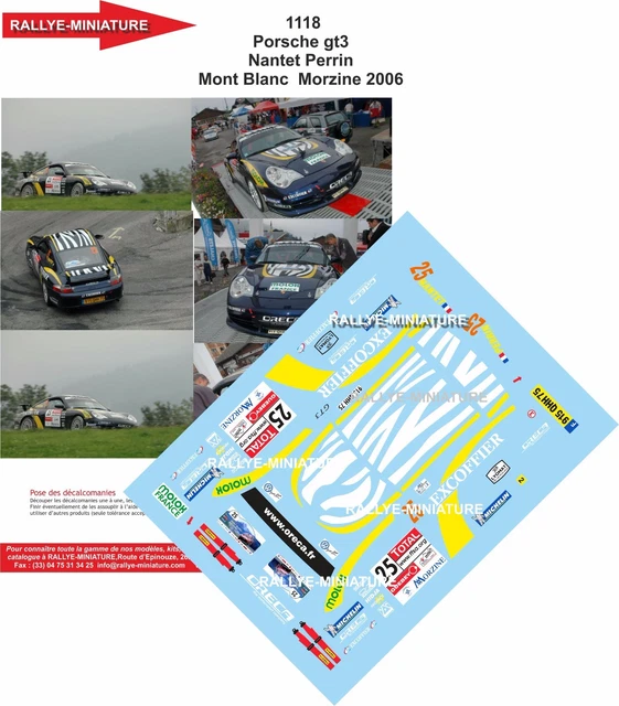 DECALS 1/18 REF 1514 RENAULT 11 OREILLE RALLYE MONTE CARLO 1986 WRC RALLY