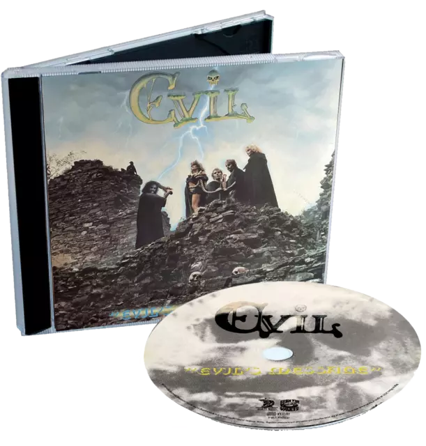 EVIL – Evil’s Message (NEW*LIM.500 CD*DK CULT HEAVY METAL EP 1984*RAVE ON)