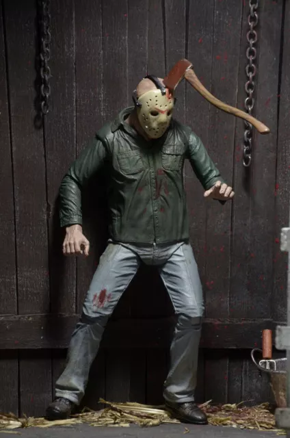 NECA Friday the 13th Part III 3D Jason Voorhees Ultimate 7" Action Figure 1:12 3